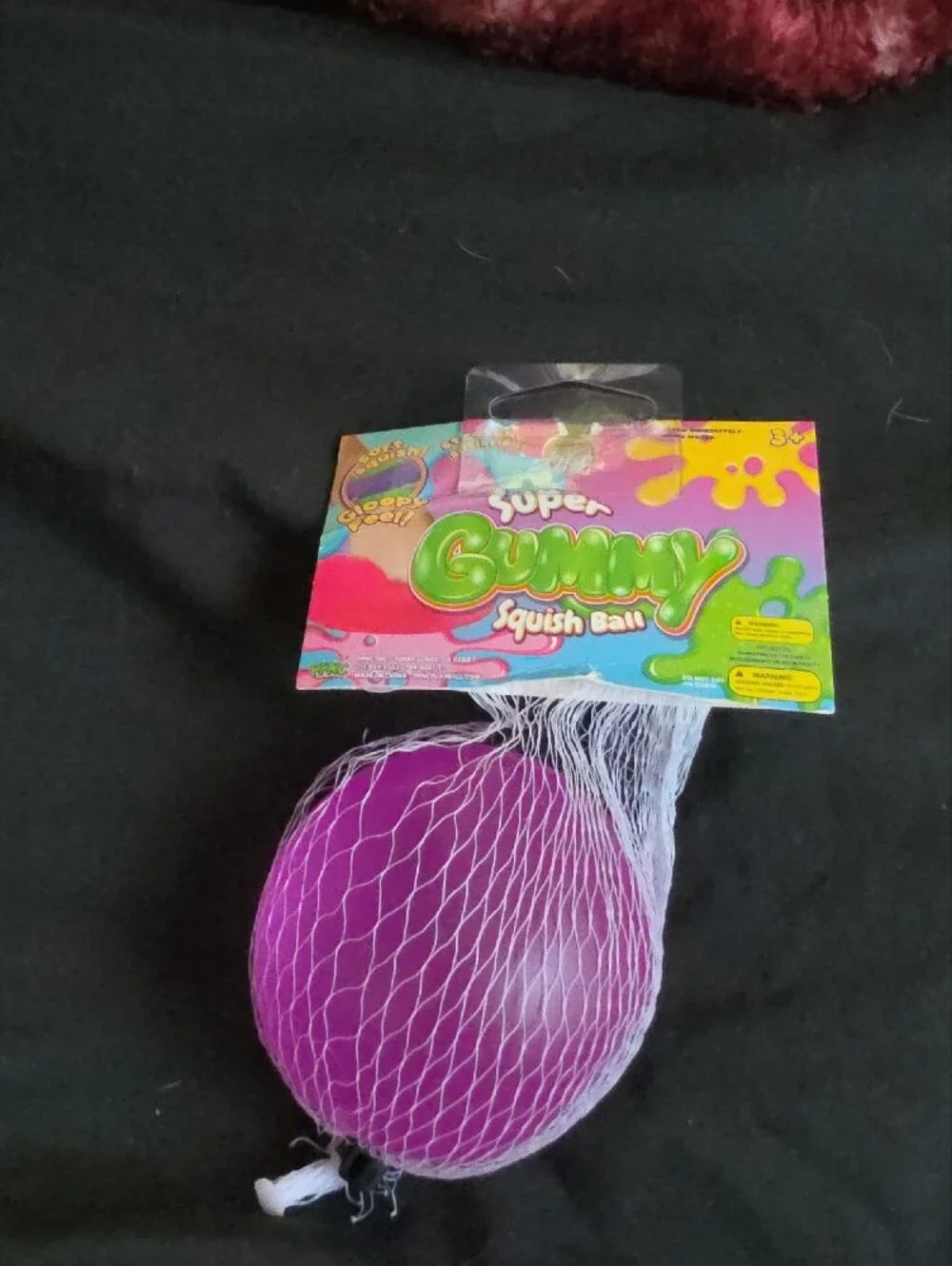 Assorted Squishy Sensory Toys - Pink, Purple, Blue, Green